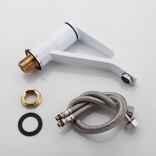 Смеситель для кухни Frap F4545 белый