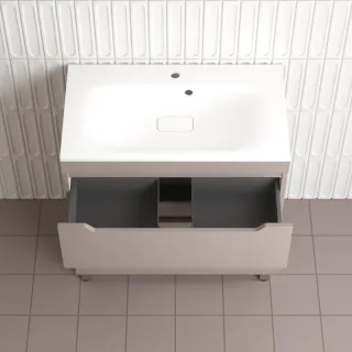 Тумба под раковину  Style Line Остин ЛС-00002398 80 см тауп темный