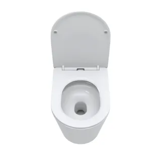 Унитаз приставной BelBagno Flay BB1003CB-TOR/SC безободковый с сиденьем