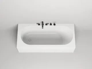 Ванна из искусственного камня Salini Fabia S-Sense 102611G 170x75см белый глянцевый