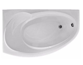 Акриловая ванна Bas Флорида 160x88 см левая без гидромассажа