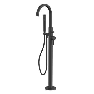 Напольный смеситель для ванны Omnires Y чёрный Y1233BL