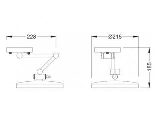 Зеркало Timo Nelson хром 150074/00