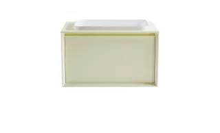 Тумба с раковиной Astra-Form Фрейм 4631177715211 70 см бежевый матовый