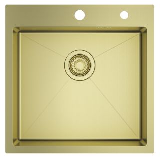 Кухонная мойка Raglo R700.5050.03 50см золотой сатин