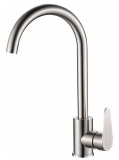 Смеситель для кухни Haiba HB70802 сталь