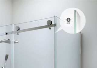 Душевой уголок Berges Gelios 120x80см хром 061001