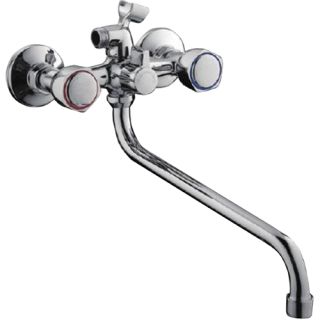 Смеситель для ванны и душа Frap F2209-2 хром