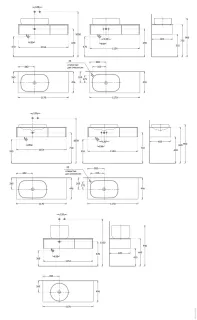 Тумба под раковину Kerama Marazzi Magica MA.120.2\MGR.M 120 см утренний серый матовый