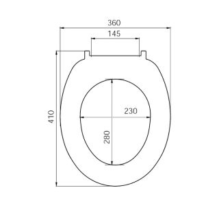 Сиденье для унитаза IDDIS PP Seat Cover белый ID 01 061.1 bel