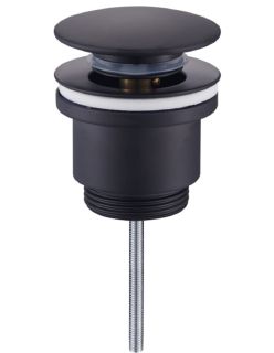 Донный клапан для раковины Raglo R600.01.06 чёрный