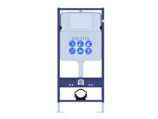 Комплект Set AQUATEK ЕВРОПА-KKI2 инсталляция Standart унитаз ЕВРОПА AQ1901-00 крепление к стене