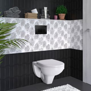 Подвесной унитаз Berges Gamma белый 081105 сиденье Gamma микролифт быстросъёмное