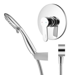Душевой комплект Swedbe Platta 5532 с магнитным держателем хром