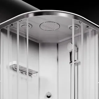 Душевая кабина Am.Pm X-Joy 90х90 W94C-401A-090MT профиль хром матовый