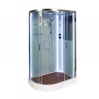 Душевая кабина Deto А102 R LED с кнопкой 120х80х220 см