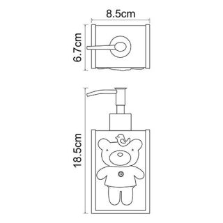 Wasserkraft Lossa K-3499 Дозатор для жидкого мыла, 330 ml