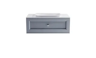 Тумба с раковиной Astra-Form Классик 4631177714177 100 см голубой матовый