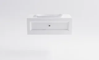 Тумба с раковиной Astra-Form Классик 4631177715655 100 см белый матовый