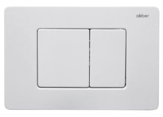 Кнопка смыва ABBER AC0120MW белый матовый