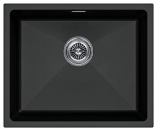 Мойка кухонная Paulmark Lumi LU55-BL чёрный