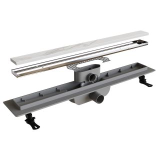 Душевой лоток RGW Drain Leo-11 60211160-01 60см под плитку хром