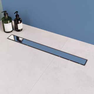 Душевой лоток RGW Drain Leo-21 60212180-01 80см под плитку хром