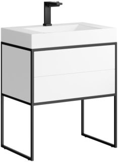 Напольная тумба под раковину Clarberg Logic LOG0107N 70см белый