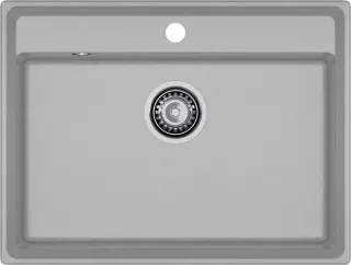 Мойка кухонная GranFest LEVEL LV-660 серый