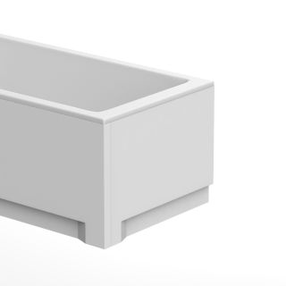 Экран под ванну WHITECROSS 1101.07556.100P правый 75x57 см белый