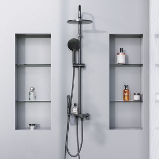 Душевая стойка Damixa Jupiter 977770300 черный