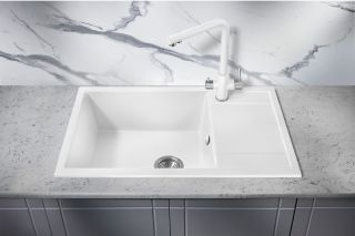 Мойка для кухни Milacio Navarra 78 Cuarzo MC.77052 белый