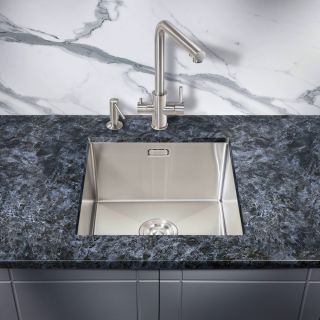 Мойка для кухни Milacio Denia 44 Steel MC.77430 нержавеющая сталь