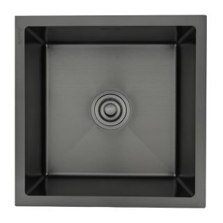 Мойка для кухни с коландером Gappo GS4444-6 чёрный