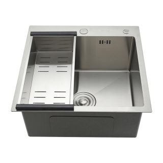 Мойка для кухни с коландером Gappo GS5050 сатин