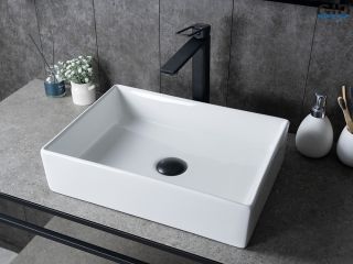 Раковина Gid N1204 51225 накладная белая 45x32x11