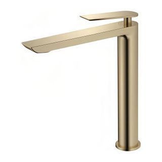 Смеситель для раковины высокий Maretti Campanella CP32RF847-V, золотой сатин