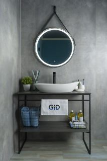 Раковина Gid N9052 51116 накладная белая 65x38x14