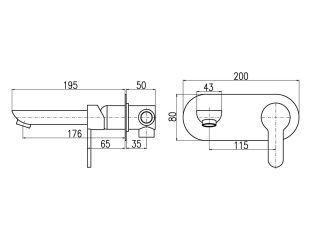 Смеситель для душа Rav Slezak Zambezi ZA035 хром