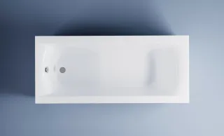 Ванна из искусственного камня Astra-Form Нью-Форм 01010008 180x80 см белый глянец