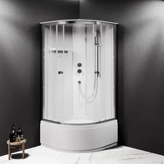 Душевая кабина Am.Pm X-Joy 90х90 W94C-401A-090MT профиль хром матовый