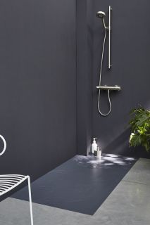 Душевой поддон Jacob Delafon Singulier E67023-NAD 120x90 см серый сланец