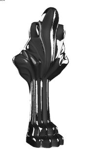 Ванна из искусственного камня Фэма Стиль Феррара на опорах черных 171x82 см