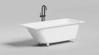 Ванна из искусственного камня Salini Orlanda S-Stone 102022M 180x80см белый матовый