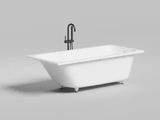 Ванна из искусственного камня Salini Orlanda S-Sense 102016MRH 170x80см RAL снаружи