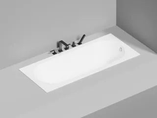 Ванна из искусственного камня Salini Ornella S-Stone 102321MRH 170x75см RAL снаружи