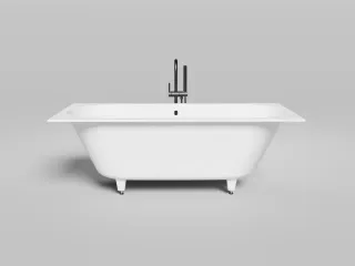 Ванна из искусственного камня Salini Ornella Axis S-Stone 103423MRF 170x75см RAL полностью