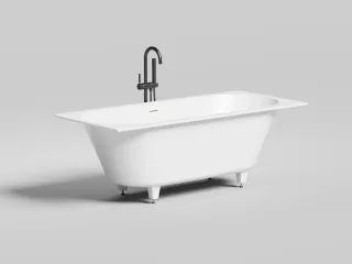 Ванна из искусственного камня Salini Ornella Axis Kit S-Sense 103511GRF 180x80см RAL полностью