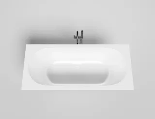 Ванна из искусственного камня Salini Ornella Axis Kit S-Sense 103511GRF 180x80см RAL полностью