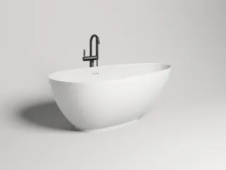 Ванна из искусственного камня Salini Paola S-Sense 101511G 160x77см белый глянцевый